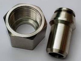 不鏽鋼公製內牙24°焊（hàn）接接頭（tóu）